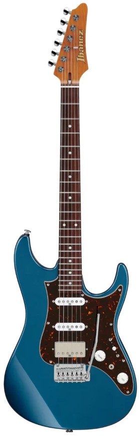 Chitară electrică Ibanez - AZ2204 NPBM w/Case, albastru - imagine 1