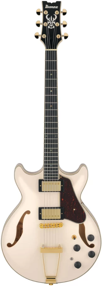 Chitară electroacustică Ibanez - AMH90, Ivory - imagine 1