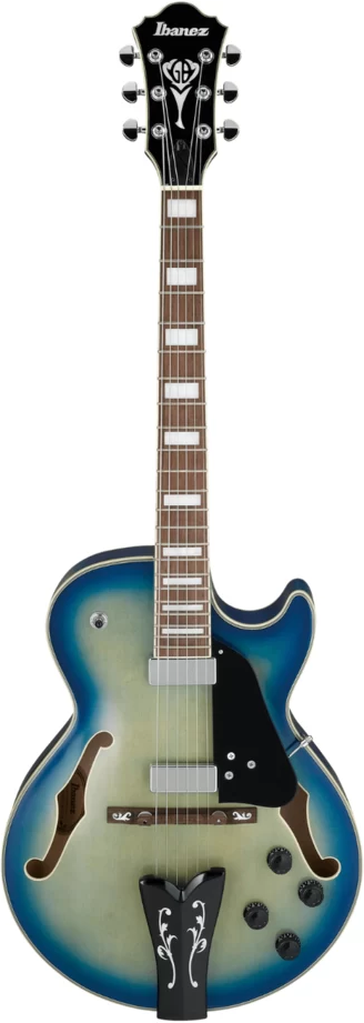 Chitară electroacustică Ibanez - GB10EM, w/Case, Jet Blue Burst - imagine 1