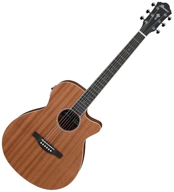 Chitară electroacustică Ibanez - AEG7MH OPN, maro - imagine 1
