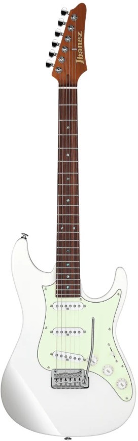 Chitară electrică Ibanez - LM1 LWH cu husă, albă - imagine 1