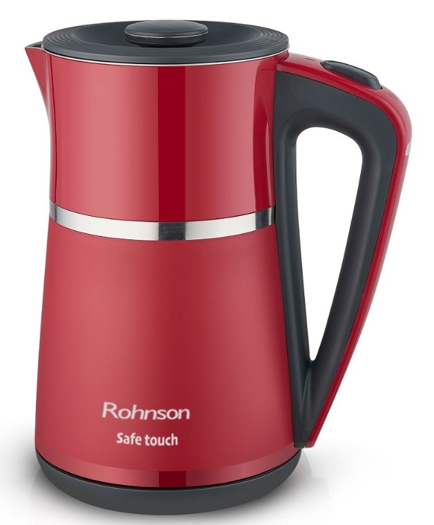 Fierbător electric Rohnson - R 7524, 2200W, 1.7 l, negru