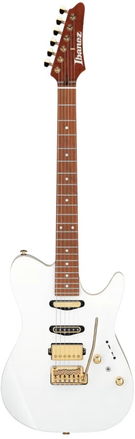 Chitară electrică Ibanez - LB1 WH cu husă, albă - imagine 1