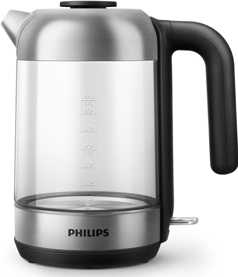 Fierbător electric Philips Daily Collection - HD9339/80, 2200W, 1.7 l, argintiu - imagine 1