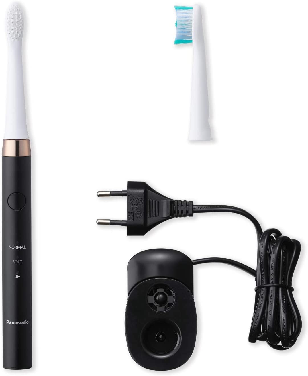 Periuțe de dinți electrice Panasonic - EW-DM81-K503, 2 rezerve, negru - imagine 1