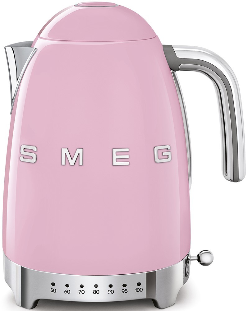 Fierbător electric Smeg - KLF04PKEU, 2400W, 1.7l, roz - imagine 1