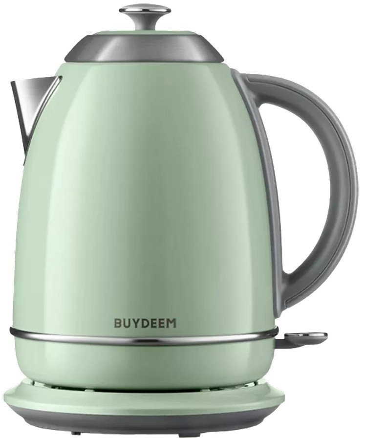 Fierbător electric BUYDEEM - Kettle K640, 2400 W, 1.7 l, Cozy Greenish - imagine 1
