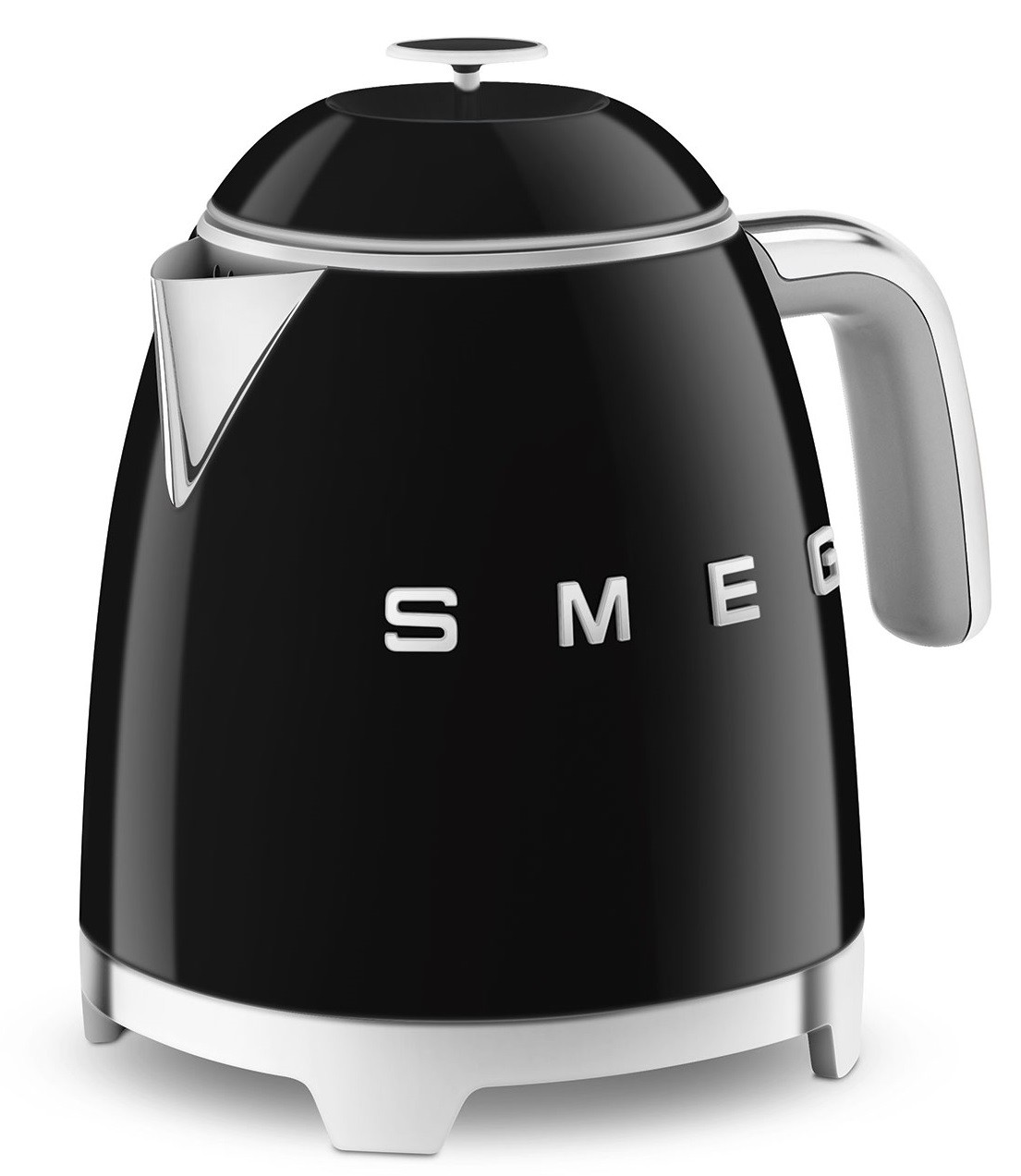 Fierbător electric Smeg - KLF05BLEU, 1400W, 0.8 l, negru