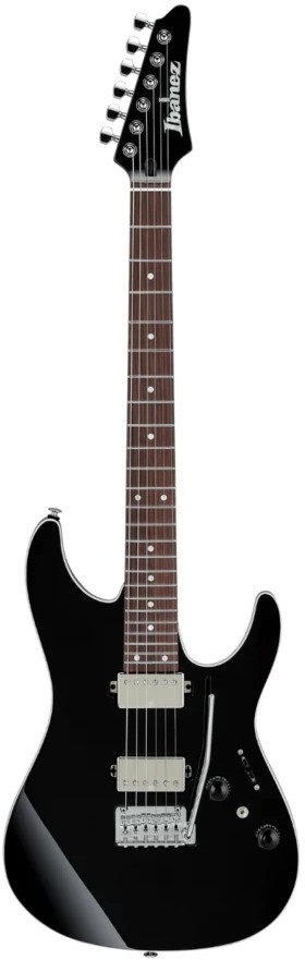 Chitară electrică Ibanez AZ42P1 BK cu husă, neagră - imagine 1