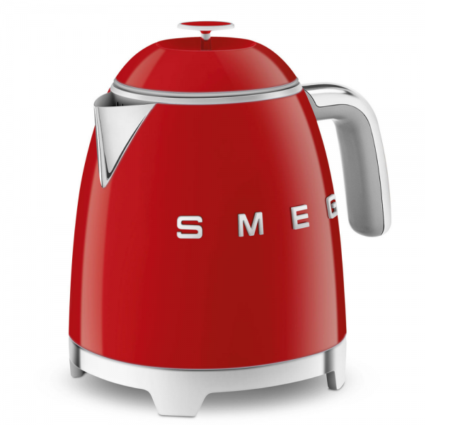 Fierbător electric Smeg - KLF05RDEU, 1400W, 0.8 l, roșu - imagine 1