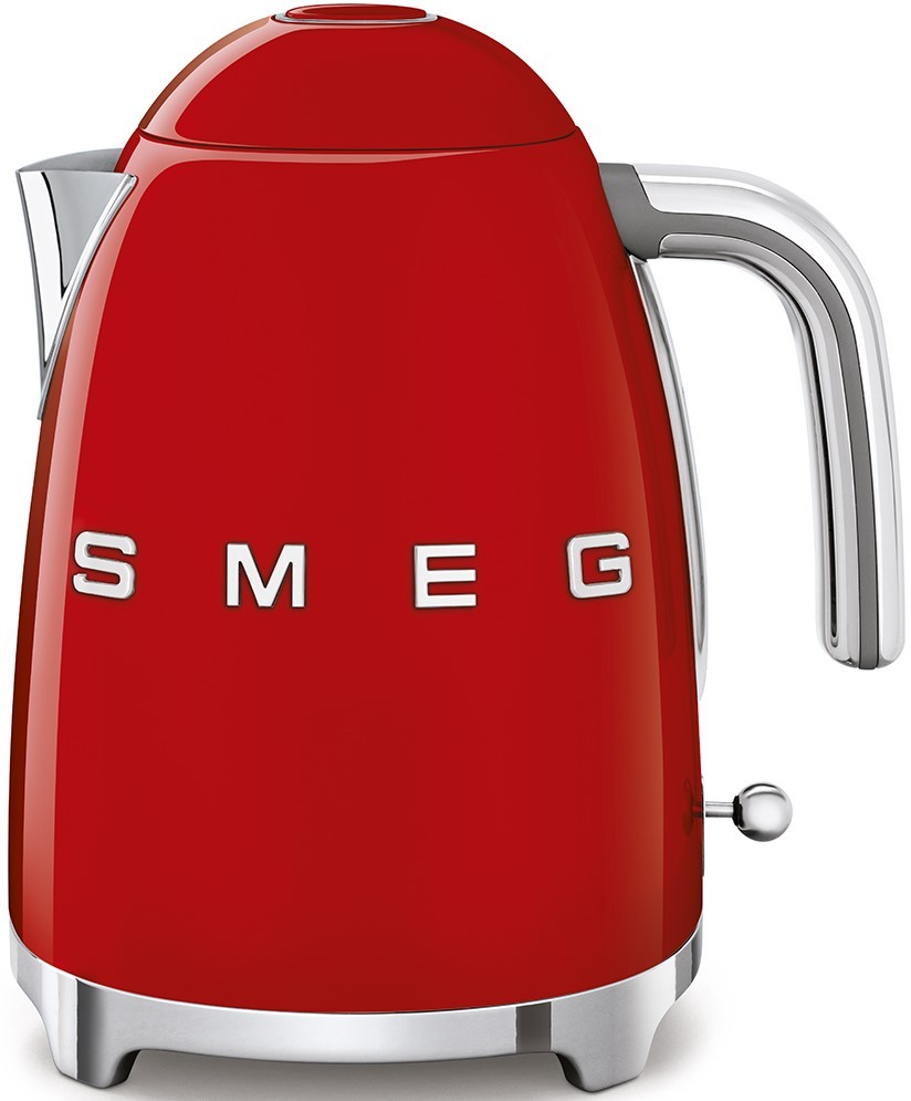 Fierbător electric Smeg - KLF03RDEU, 2400W, 1.7 l, roșu