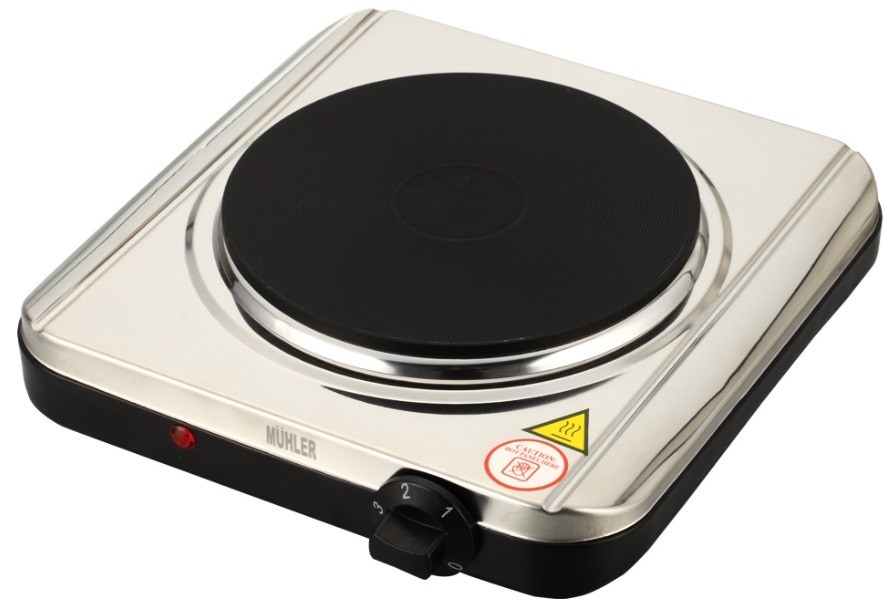 Plită electrică Muhler - MHP-153CS, 1500W, singur, inox