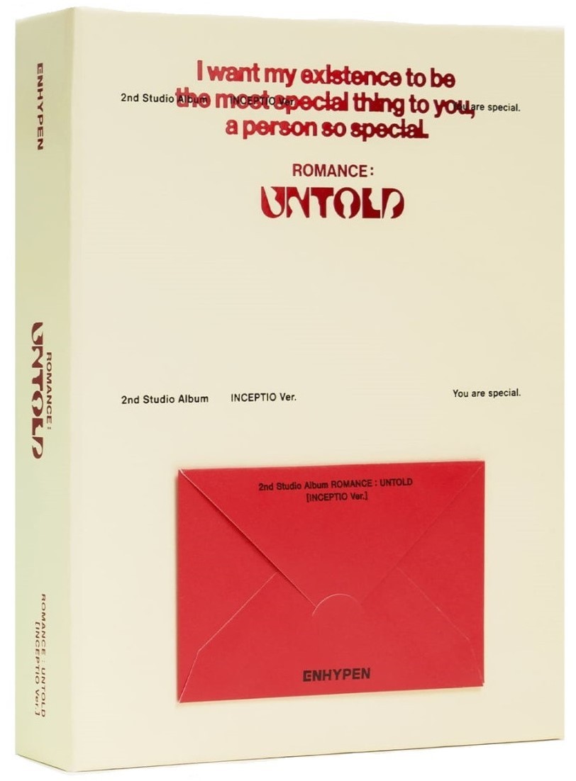 ENHYPEN - Romance: Untold, Inceptio Version (CD Box) | Ozone.ro