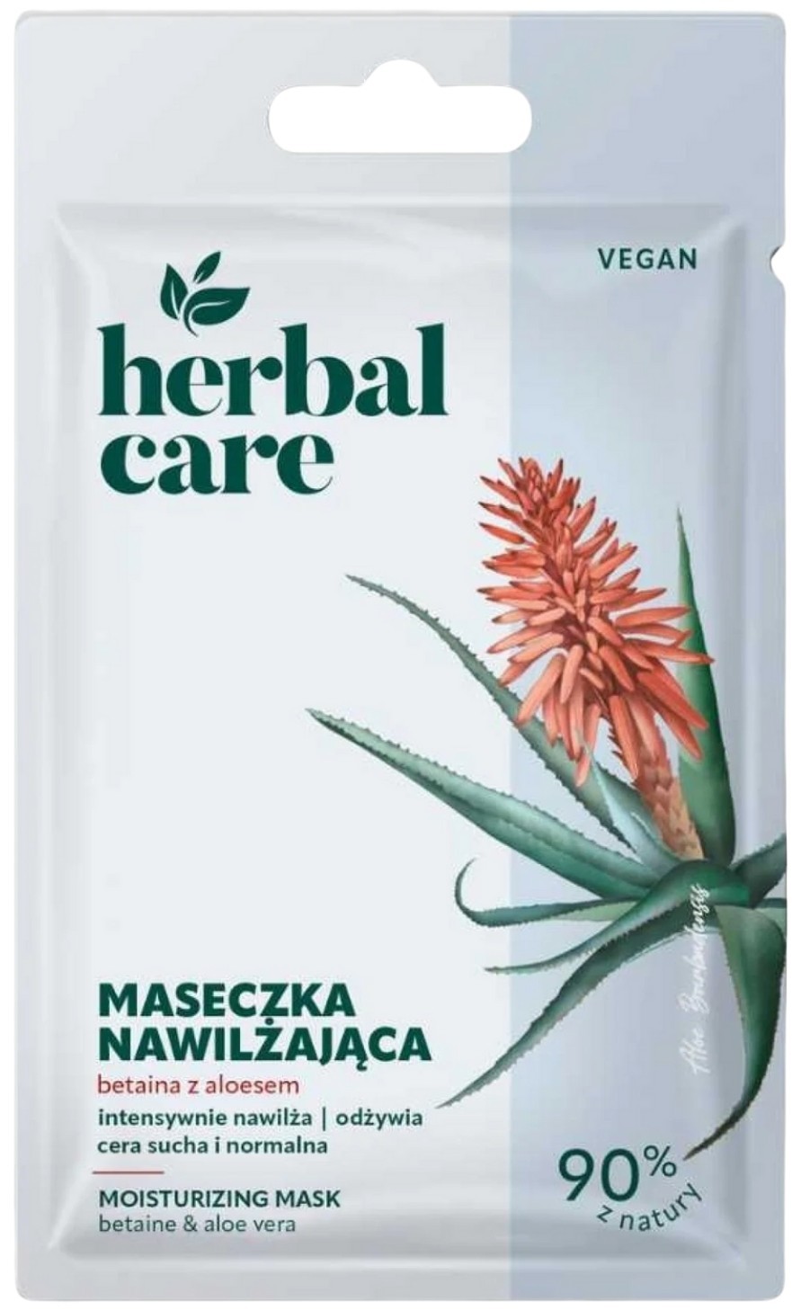 Farmona Herbal Care Masc hidratant pentru fa cu betain i aloe vera, 7  g | Ozone.ro