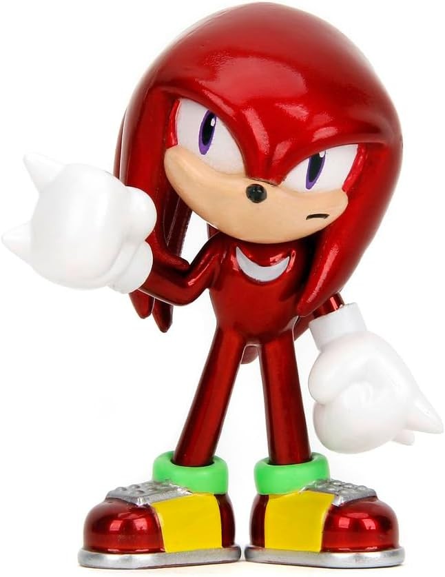 Figurină Jada Toys Sonic the Hedgehog - Knuckles the Echidna, 6 cm