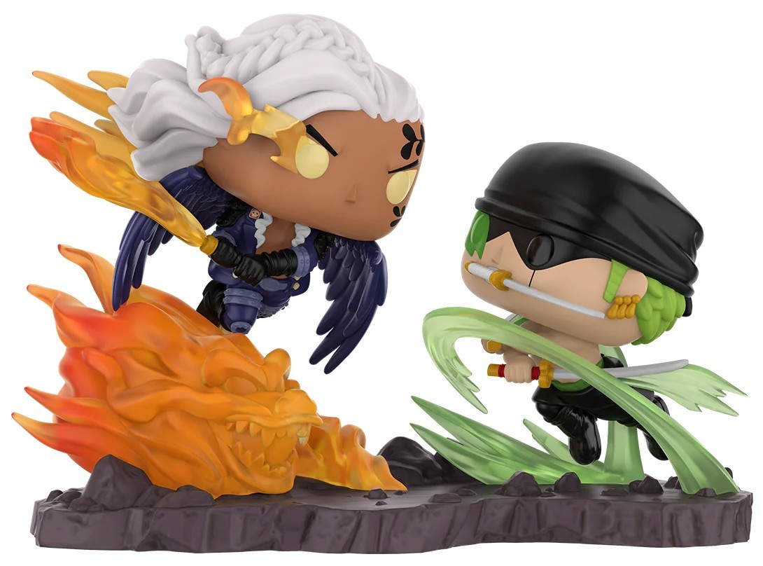 Figurină Funko POP! Animation: One Piece - Roronoa Zoro vs King