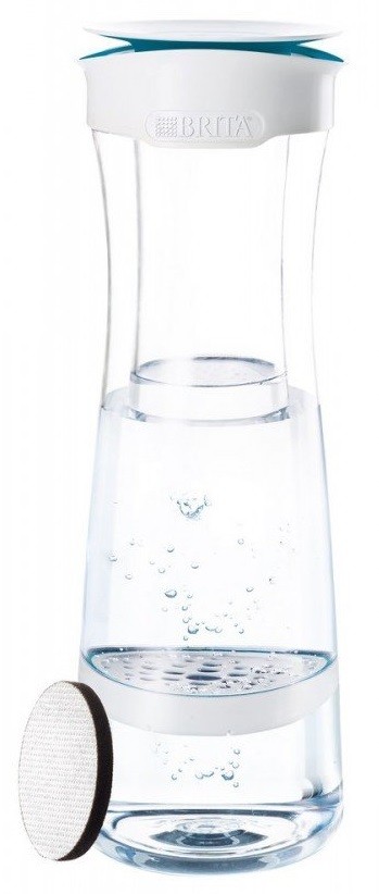 Carafă filtrantă pentru apă BRITA - Fill&Serve Mind, 1.3 l, turcoaz