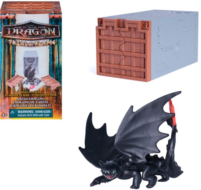 Figurină surpriză DreamWorks Dragons - How to Train Your Dragon, Trial of Flame, sortiment - imagine 1