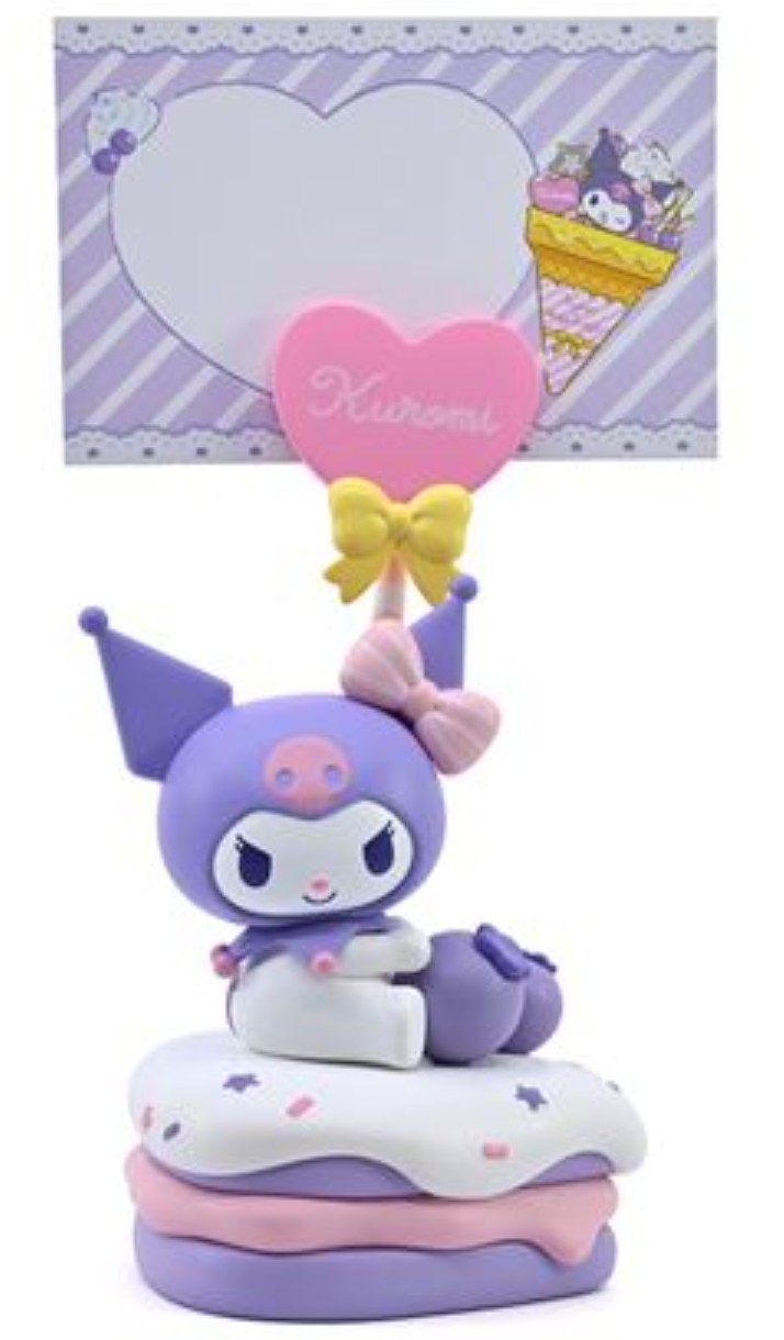 kumi♡ Figurină YuMe Animation: Sanrio - Kuromi (Party Time Series