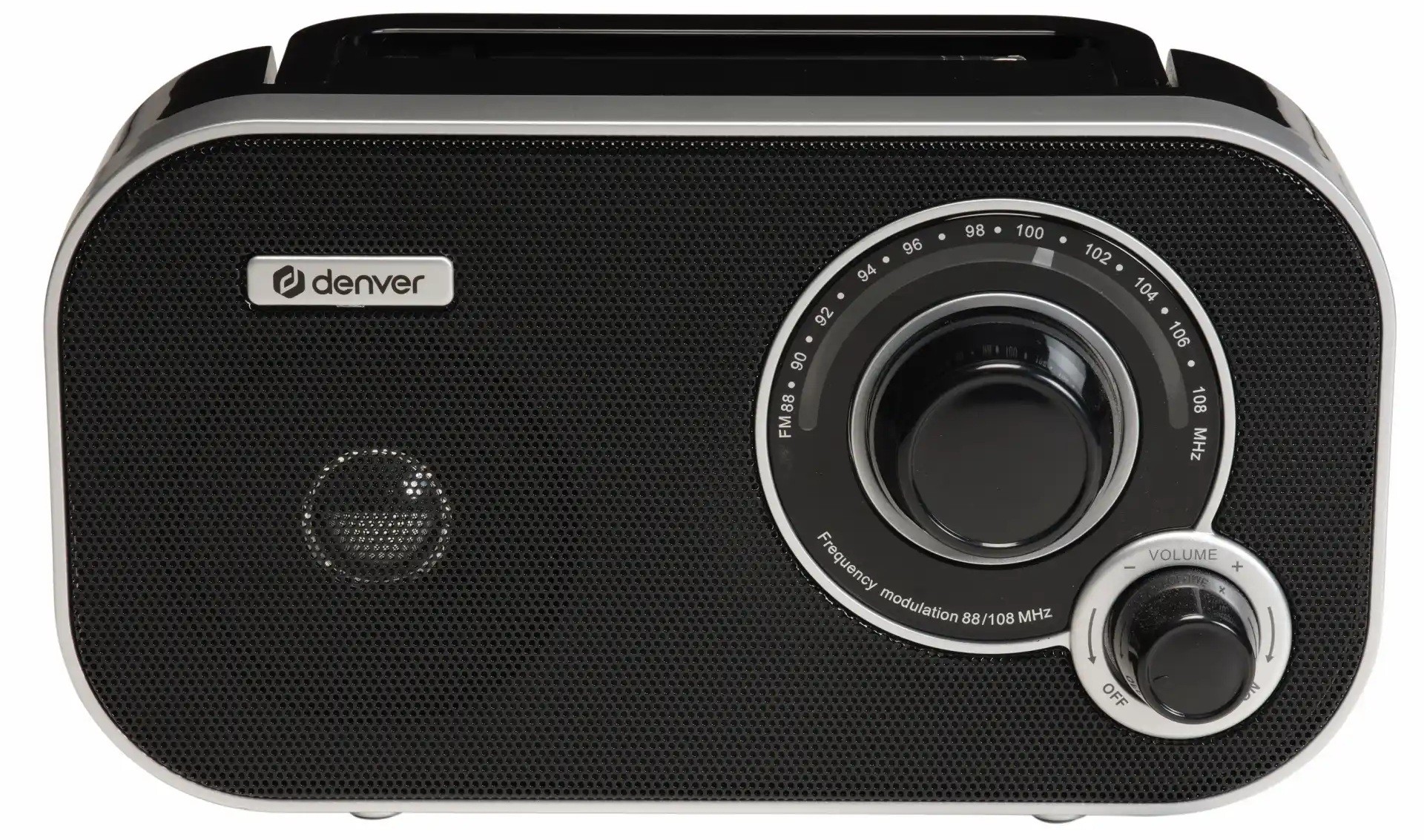 Radio FM Denver - TR-51, tuner analogic, negru - imagine 1