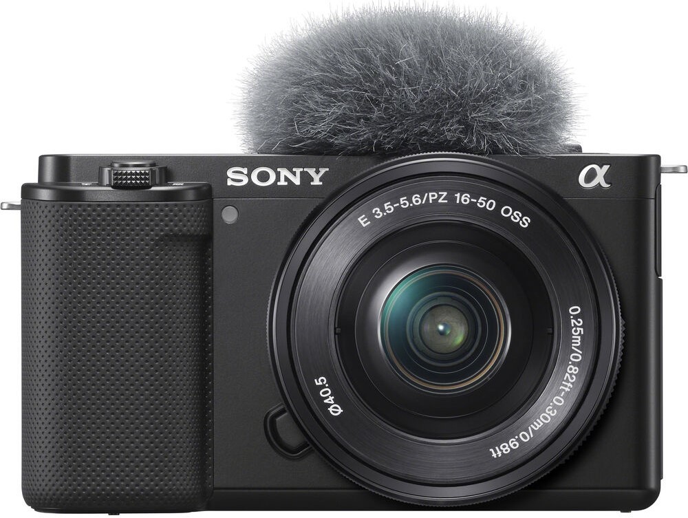 Aparat foto compact pentru vlogging Sony - ZV-E10, E PZ 16-50mm f