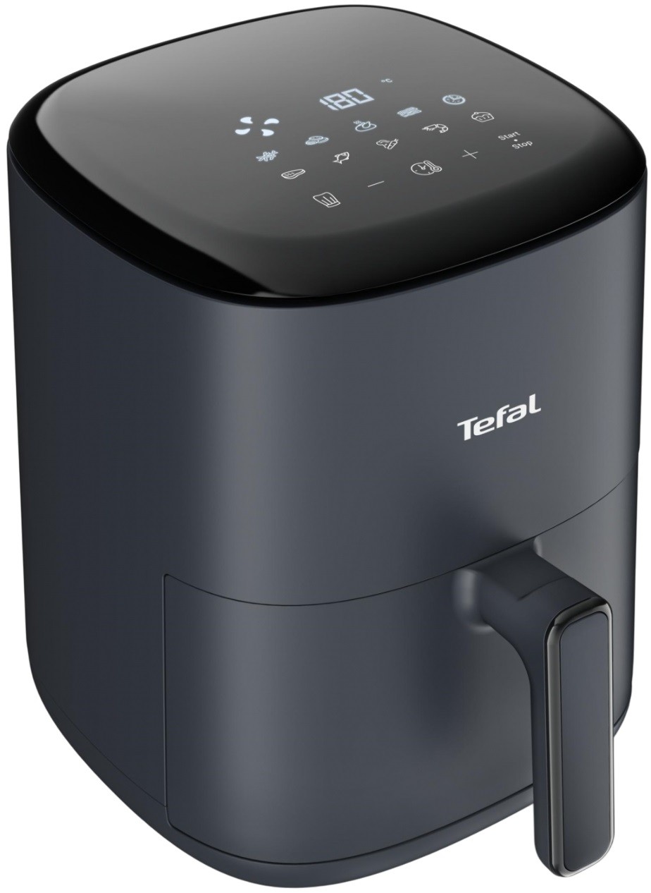 Friteuza cu aer cald Tefal - Easy Fry Compact, 1300W, 3 l, Java Pepper - imagine 1