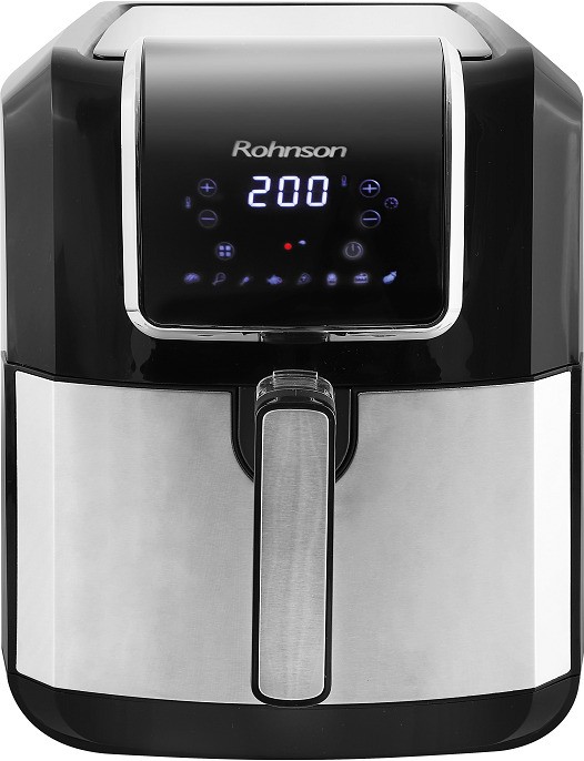 Aparat de gătit sănătos Rohnson - R-2825, 1700W, negru/argintiu