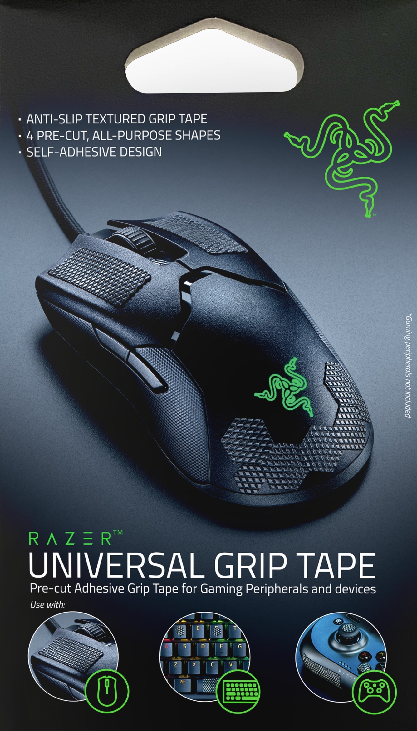 Accesoriu gaming Razer Universal Grip Tape, negru Ozone.ro