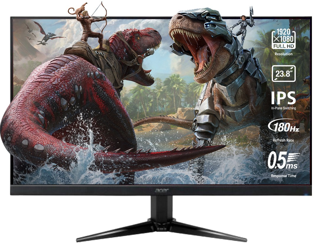 Monitor gaming Acer - Nitro QG241YM3bmiipx, 23.8'', FHD, 180Hz