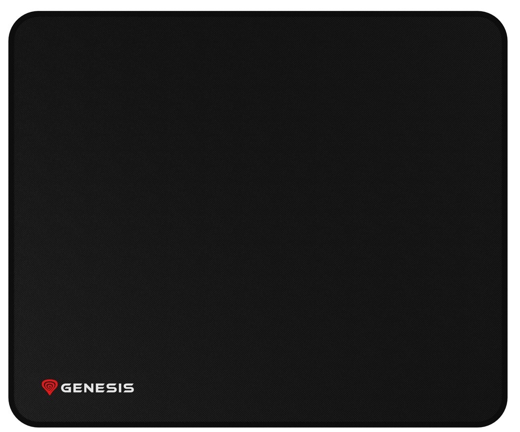 Pad pentru mouse gaming Genesis - Carbon 500 Logo, M, moale, negru