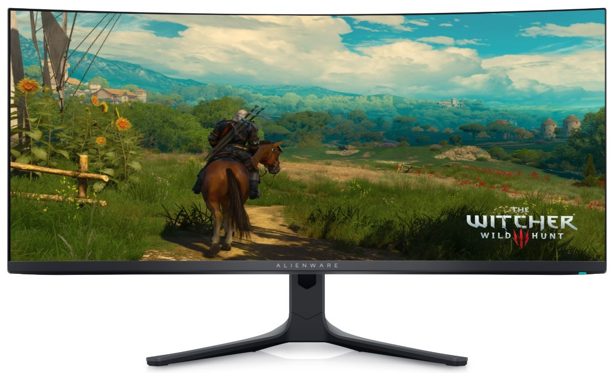 Monitor gaming Dell Alienware - AW3423DWF, 34'', 165Hz, 0.1ms