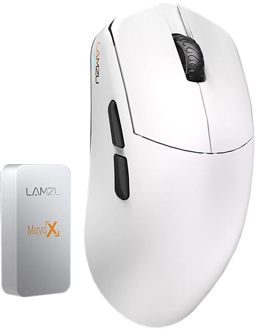 LAMZU MAYA X 8K ホワイト mouse-gaming-lamzu---maya-x-8k