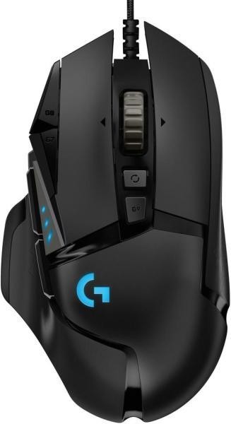 Mouse gaming Logitech - G502 Hero, optic, negru - imagine 1