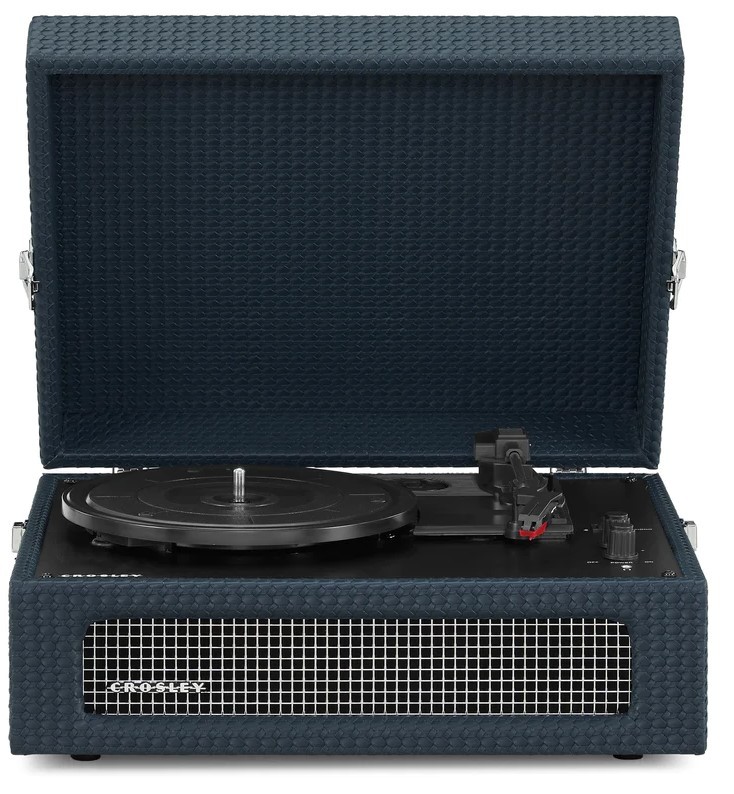 Gramofon Crosley - Voyager, semiautomat, Navy