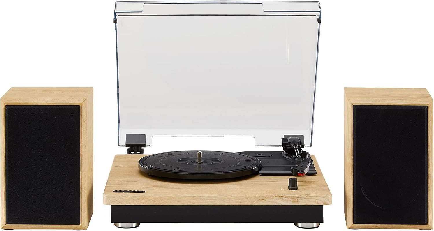 Gramofon Crosley - Brio, semiautomat, Natural