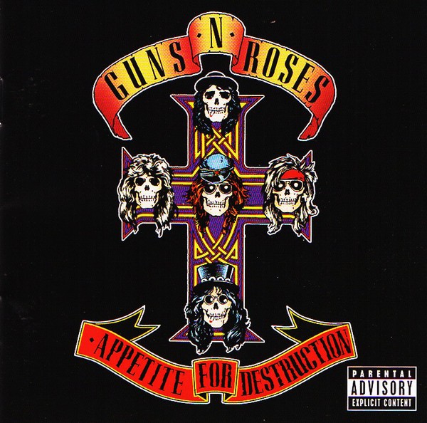 【完備品】APPETITE FOR DESTRUCTION Guns N' Roses - Appetite For Destruction (CD) | Ozone.ro