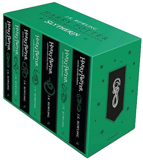 Harry Potter Slytherin House Edition Paperback Box Set | Ozone.ro
