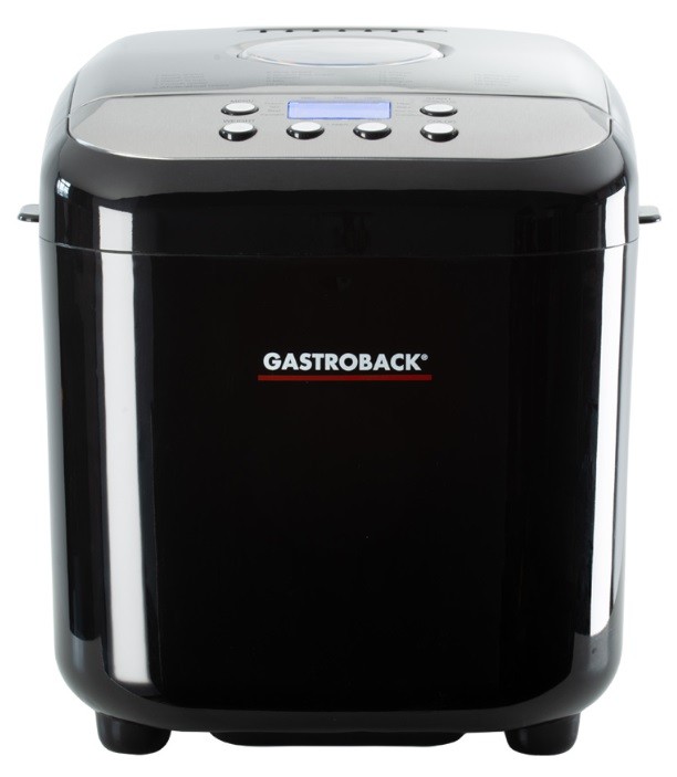 Mașină de copt pâine Gastroback - DESIGN PRO, 500W, 19 programe, negru