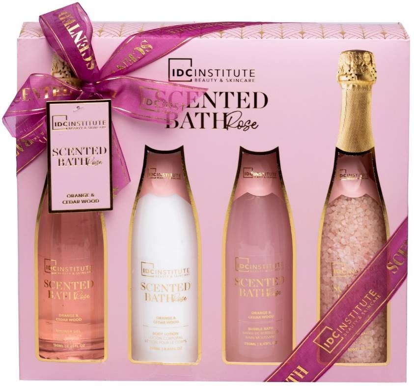 IDC Institute Set cadou Scented Bath Champagne, 4 piese | Ozone.ro