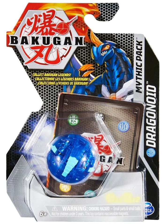 BAKUGAN バトルボールセット 35個 Set de joc Bakugan - Mythic Pack, Dragonoid | Ozone.ro