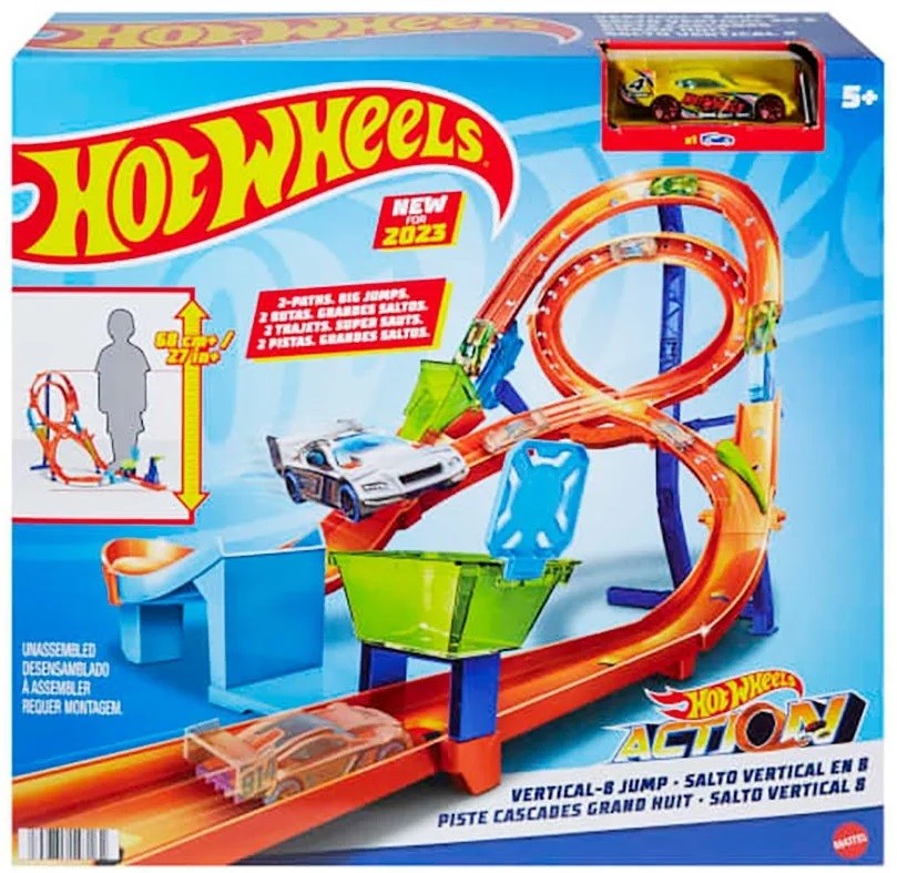 Set de jucării Hot Wheels - Action Track Eight | Ozone.ro