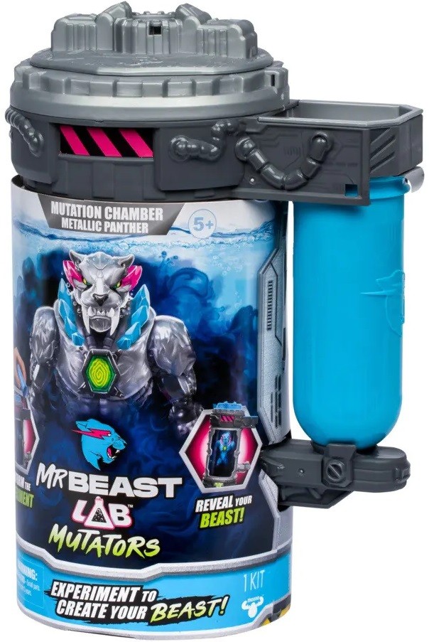Set joc Moose Mr. Beast Lab - Cameră de mutație, Metallic Panther
