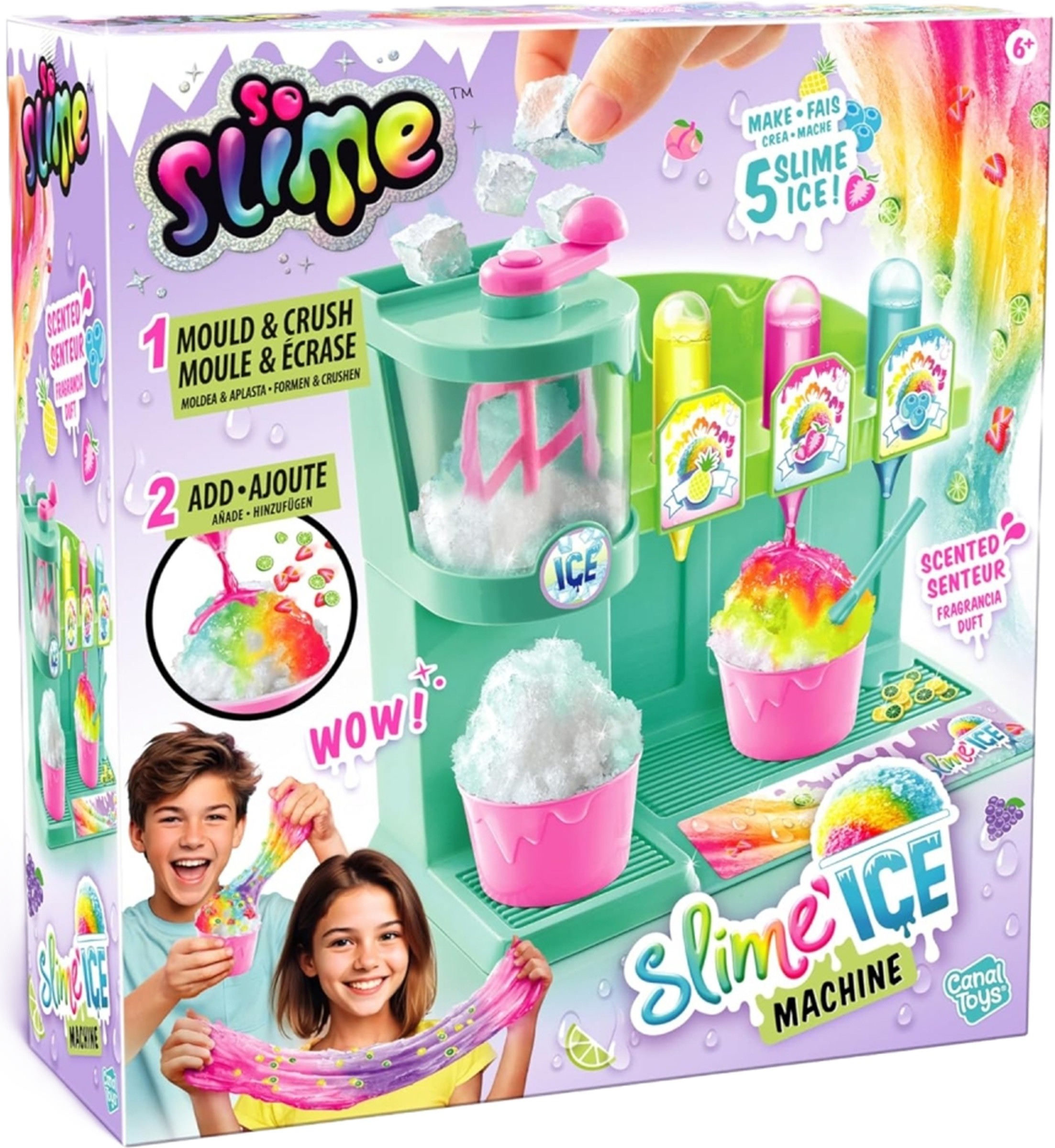 Set de joacă Canal Toys Mașină de slime cu gheață
