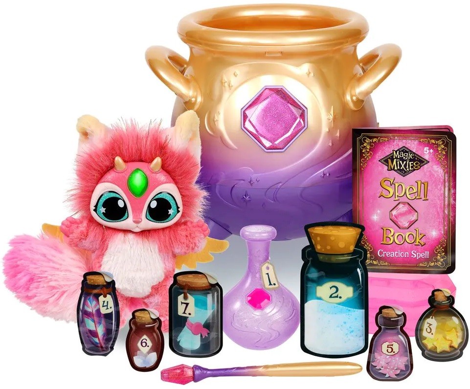 Set de jucării Moose - Cazan magic cu Mixie interactiv, roz | Ozone.ro Set de jucării Moose - Cazan magic cu Mixie interactiv, roz | Ozone.ro