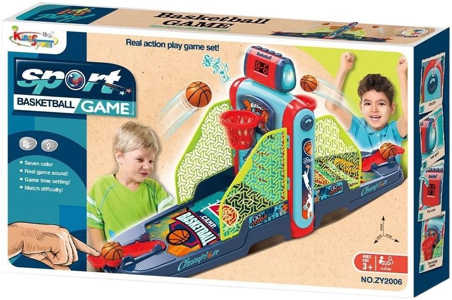 Set de joacă King Sport – Baschet de masă cu contor - imagine 1