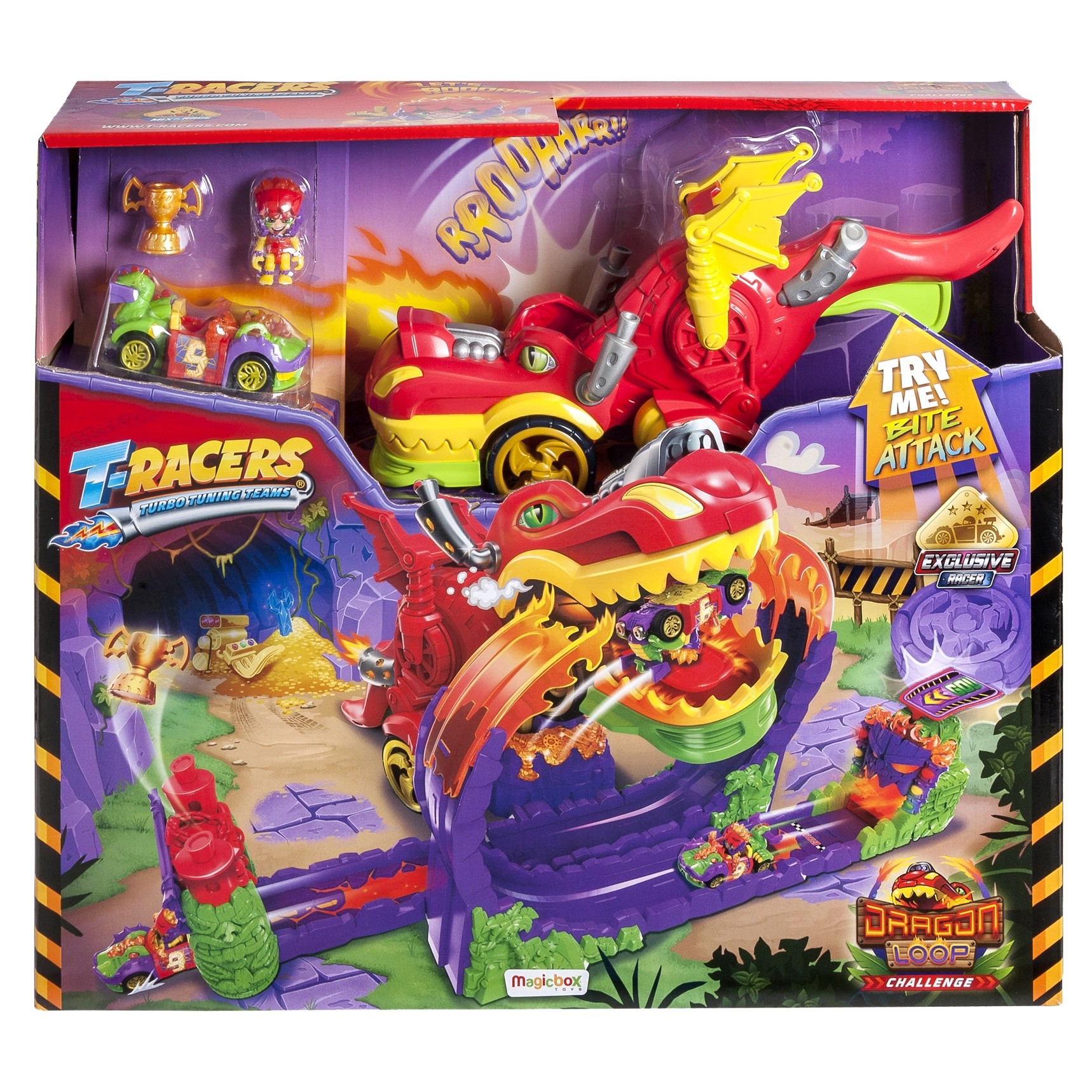 Set de joacă T-Racers - Cursa dragonilor