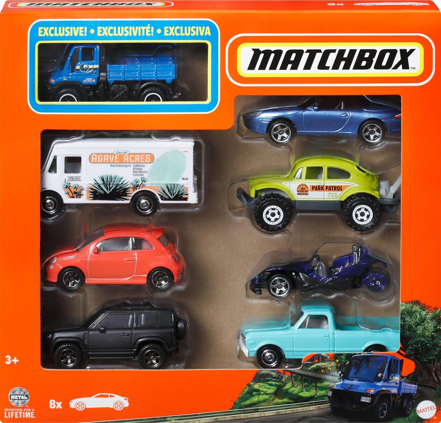 Set joc Matchbox - Vehicule, 8 bucati, sortiment | Ozone.ro