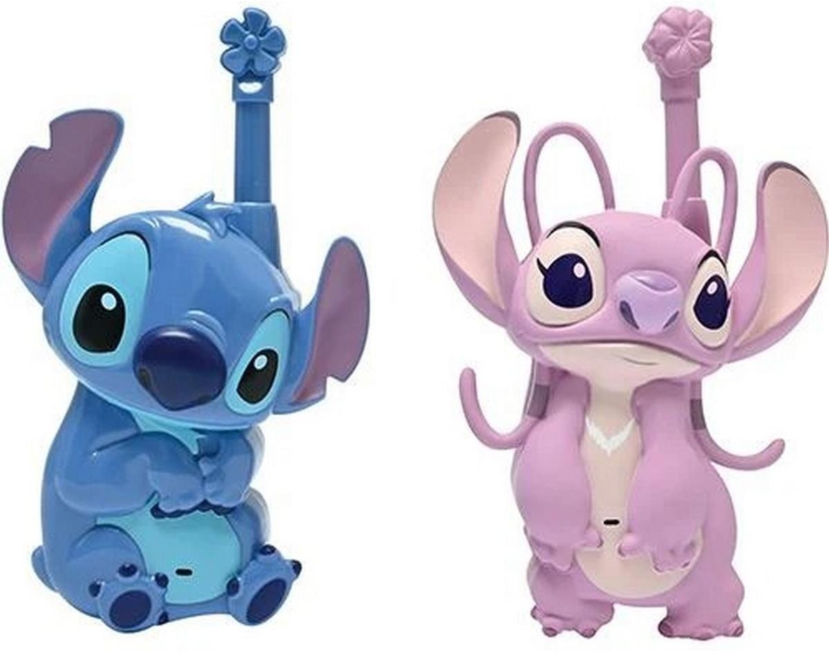Set de joacă Lexibook - Walkie-talkie Stitch & Angel, 3D, rază 500 m