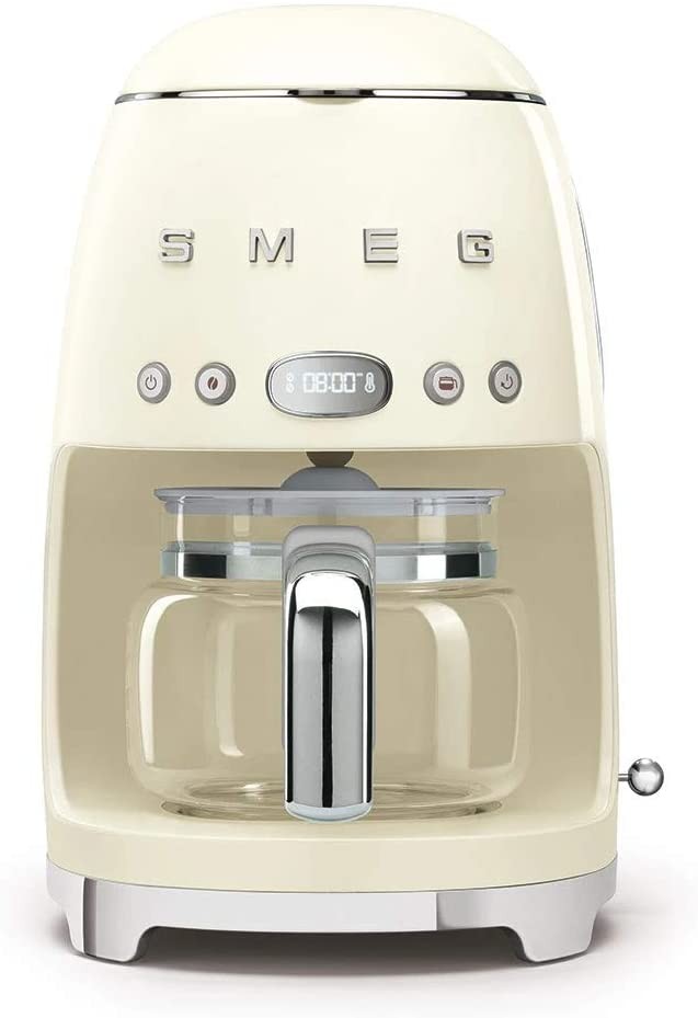 Aparat de cafea Smeg - DCF02CREU, 1.4L, bej