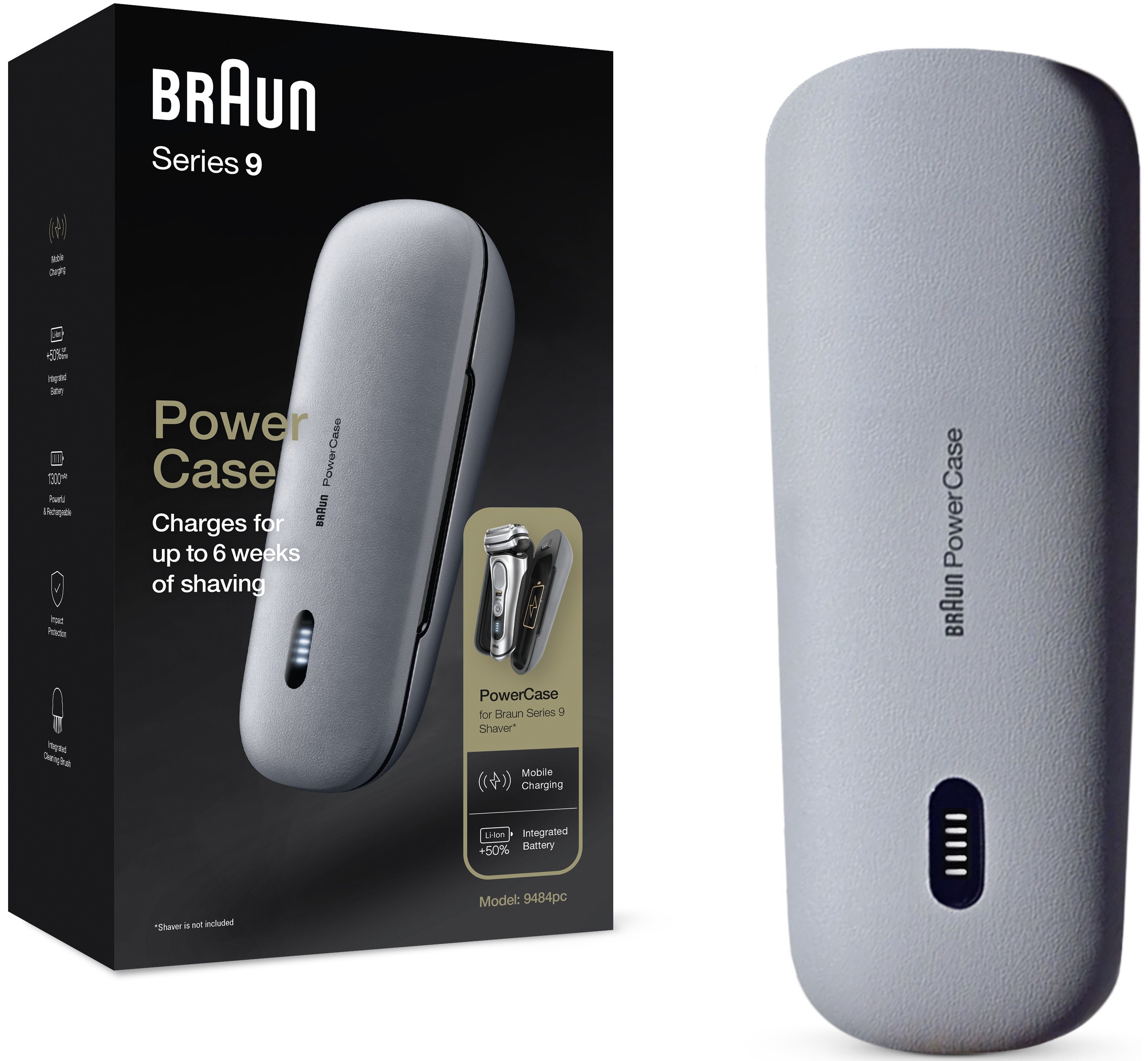 Carcasă de încărcare și depozitare Braun - Malhrremkp 9484pc, gri - imagine 1